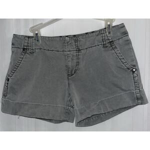 Fillmore California Girlfriend Shorts Mid Rise Front Cuffed Jr.Size 27,30”waist